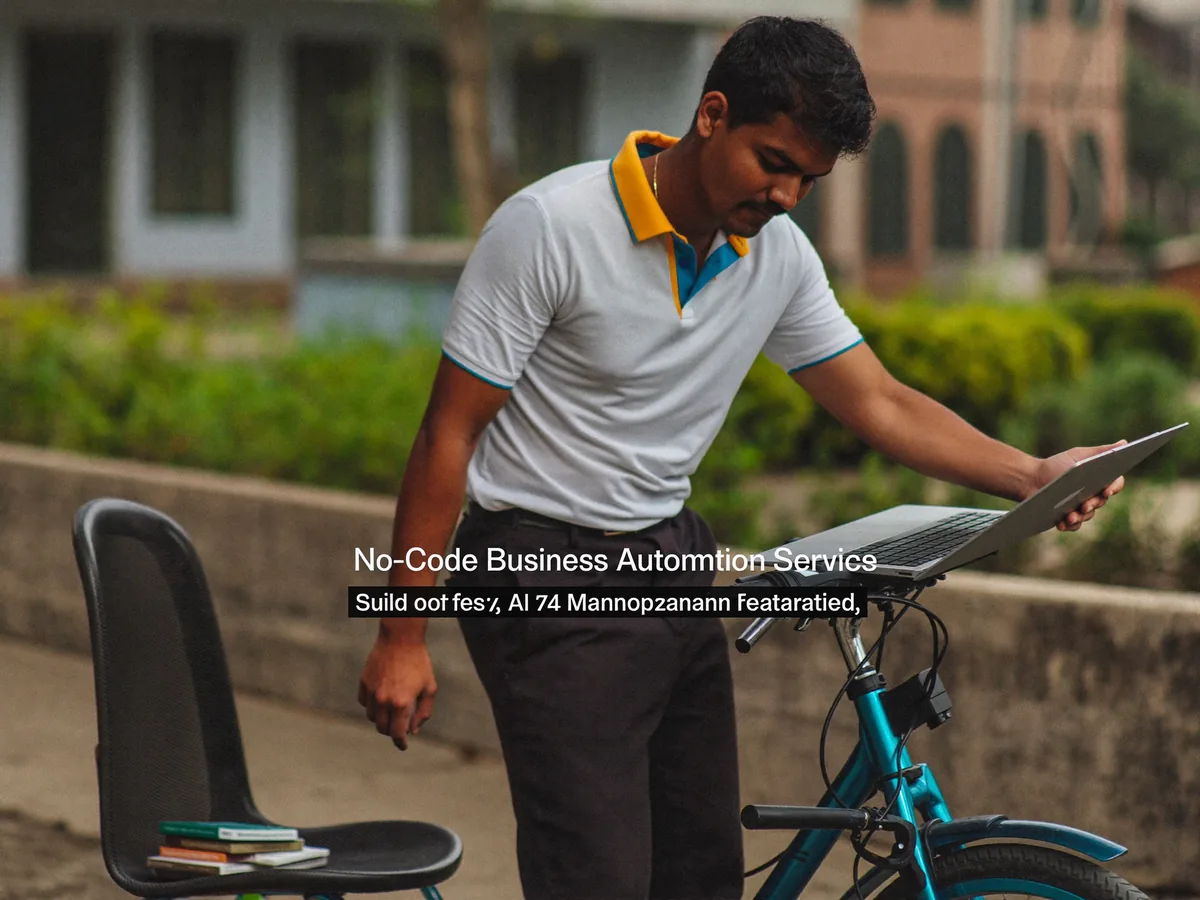 No-Code Business Automation Service